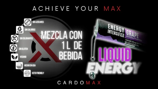 Cardomax suplemento energético energy intensifier